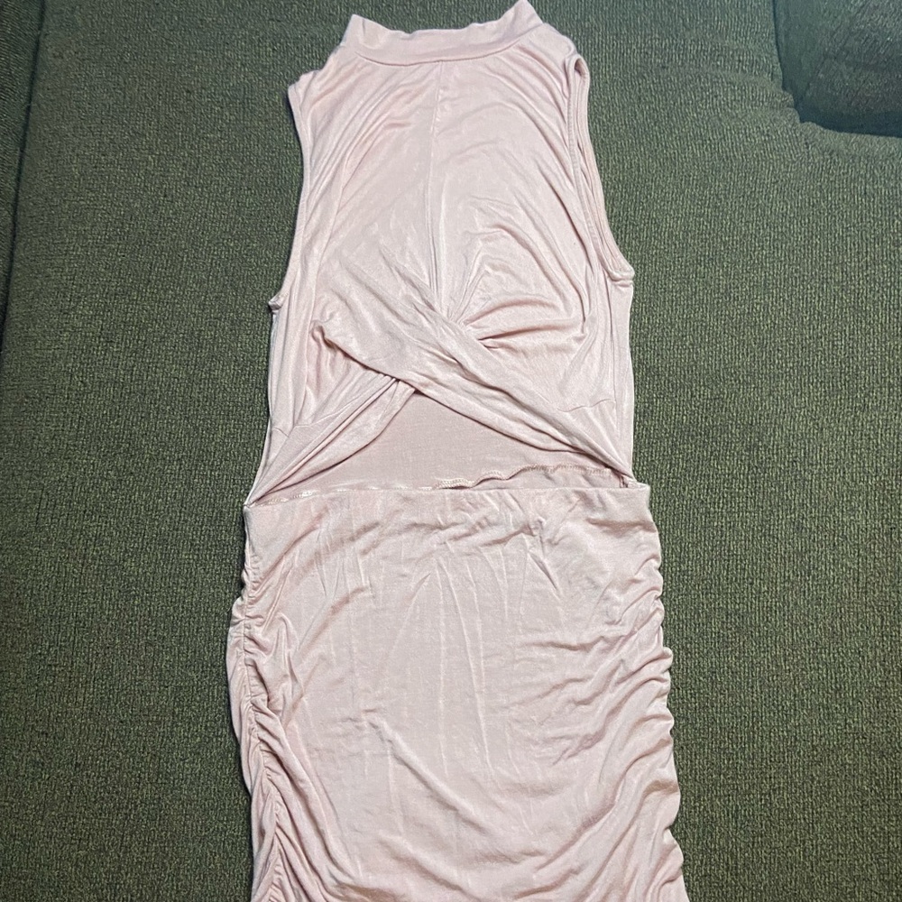 Light Pink Body-con Dress